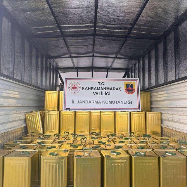 Kahramanmaraş'ta 3 bin 200 litre sahte zeytinyağı ele geçirildi
