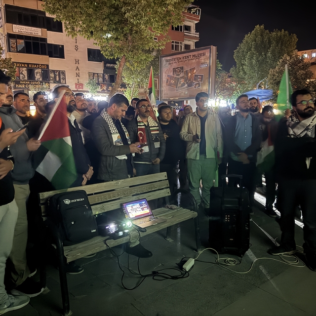 Nevşehir ve Niğde'de, İsrail'in Küresel Sumud Filosu'na saldırılarına tepki