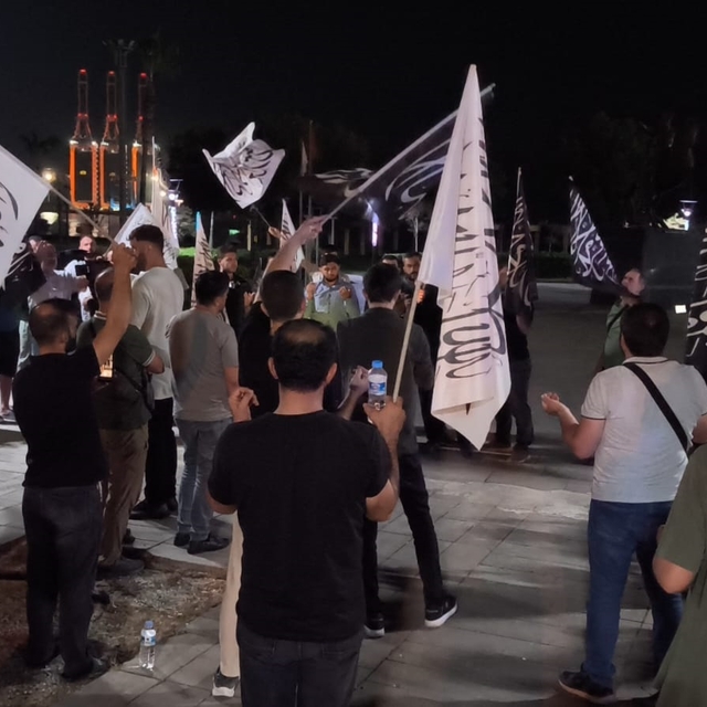 Mersin'de İsrail protestosu