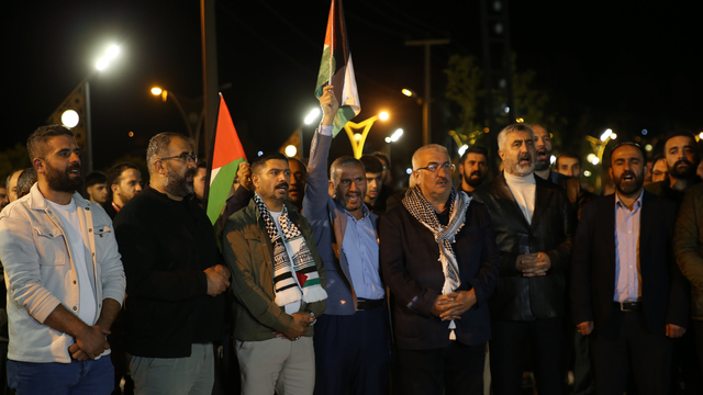 Van, Muş ve Bitlis'te İsrail'in Küresel Sumud Filosu'na saldırılarına tepki