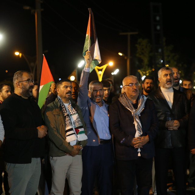 Van, Muş ve Bitlis'te İsrail'in Küresel Sumud Filosu'na saldırılarına tepki