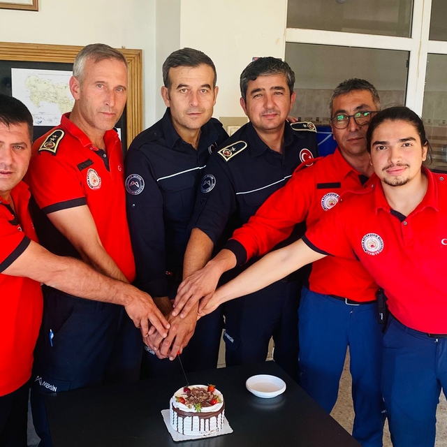 Gülnar'da İtfaiye Haftası kutlandı