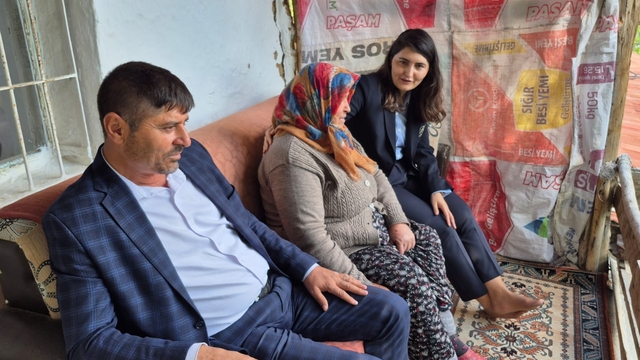 Bahşılı Kaymakamı Bozkır, yaşlıları ziyaret etti