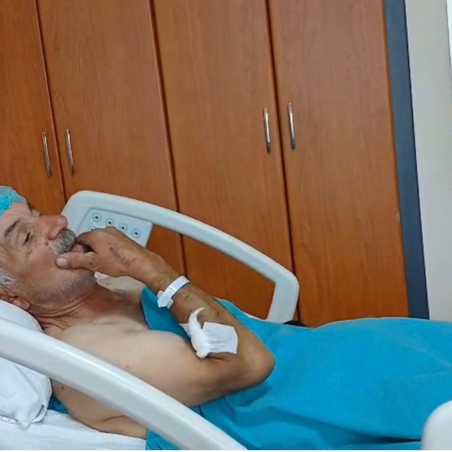 Yaban domuzunun saldırdığı çiftçi yaralandı