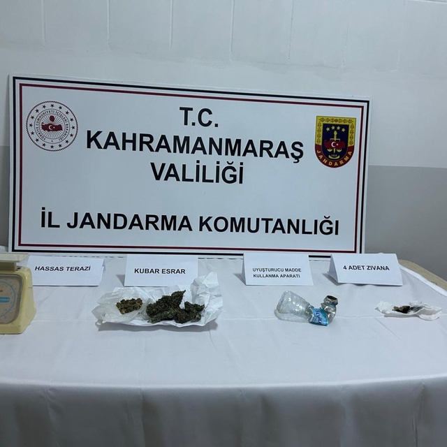 Kahramanmaraş'ta uyuşturucu operasyonlarında yakalanan şüpheli tutuklandı