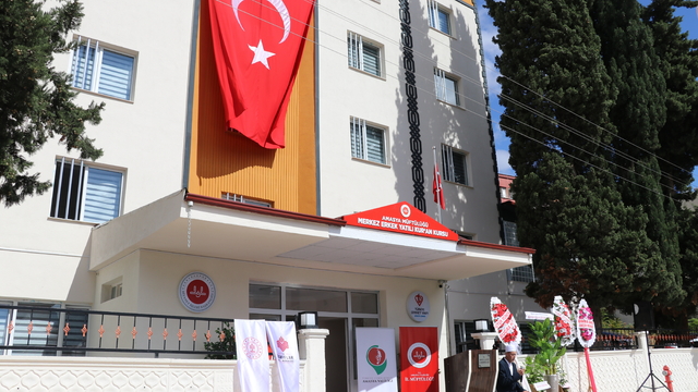 Amasya'da yatılı erkek Kuran kursunun açılışı yapıldı