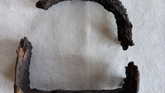 Komana Pontika Antik Kenti'nde Selçuklu dönemine ait üzengi bulundu