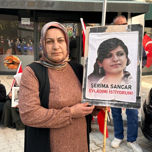 Vanlı aileler, DEM Parti İl Başkanlığı önündeki eylemlerini sürdürdü