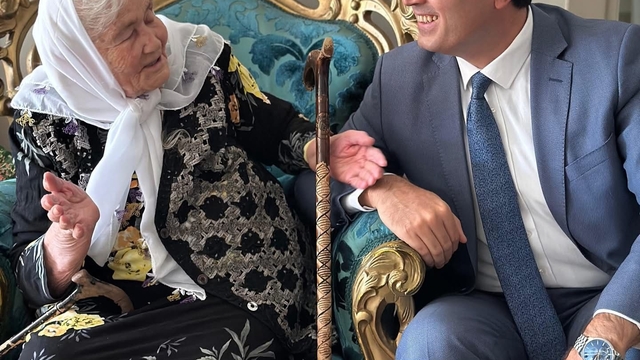 Bucak Kaymakamı Kuruca'dan yaşlılara ziyaret