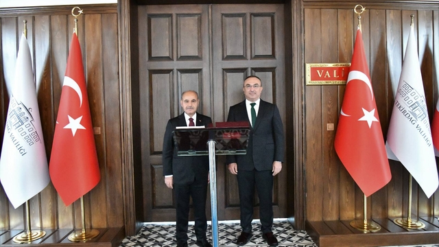 İçişleri Bakan Yardımcısı Aktaş, Tekirdağ Valisi Soytürk'ü ziyaret etti