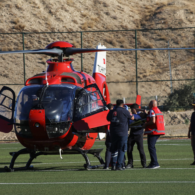 Malatya'da ambulans helikopter bir günde 3 hayatı kurtardı