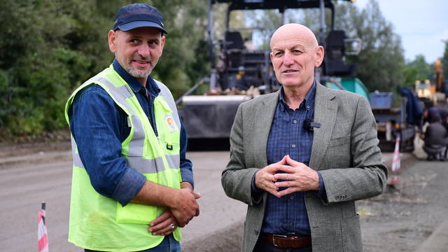 Terme'de 25 metrelik yeni bulvar için çalışmalar başladı