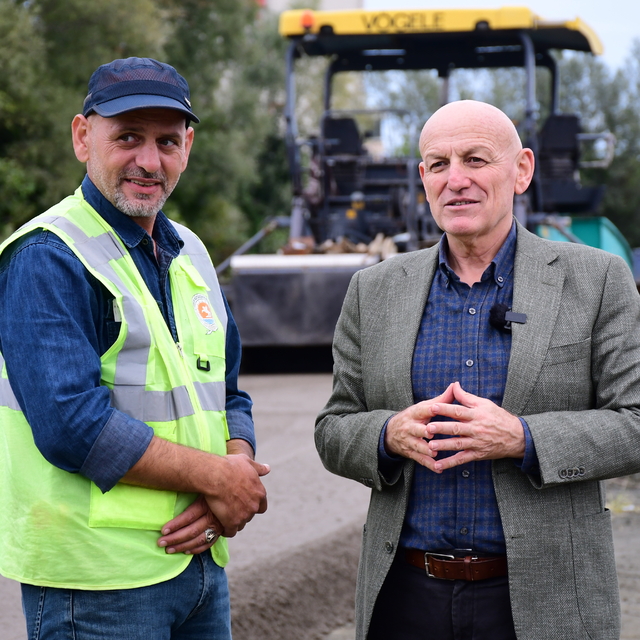 Terme'de 25 metrelik yeni bulvar için çalışmalar başladı