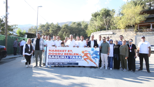 Hatay'da "Dünya Yürüyüş Günü" etkinliği düzenlendi