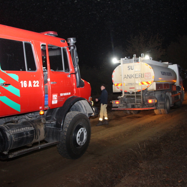 Pazaryeri'nde ormanda çıkan yangın söndürüldü