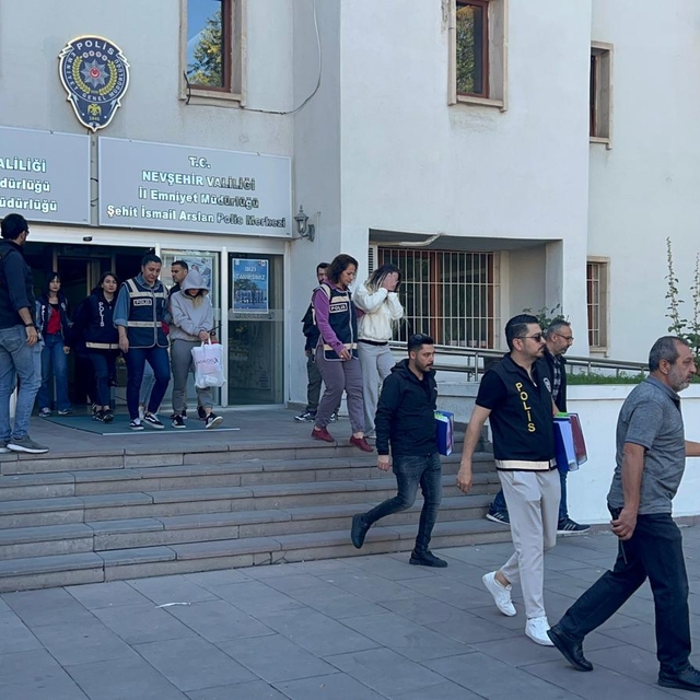 Nevşehir'de fuhuş operasyonu şüphelileri adliyede