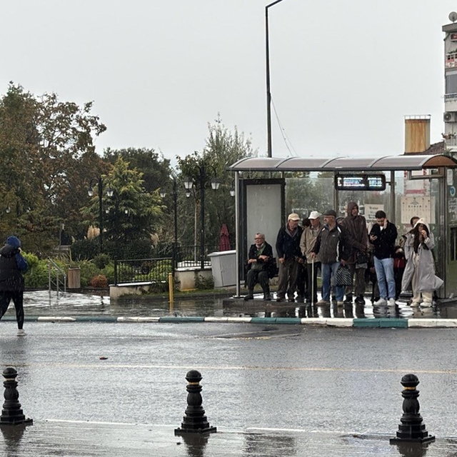 Tekirdağ'da sağanak etkili oldu