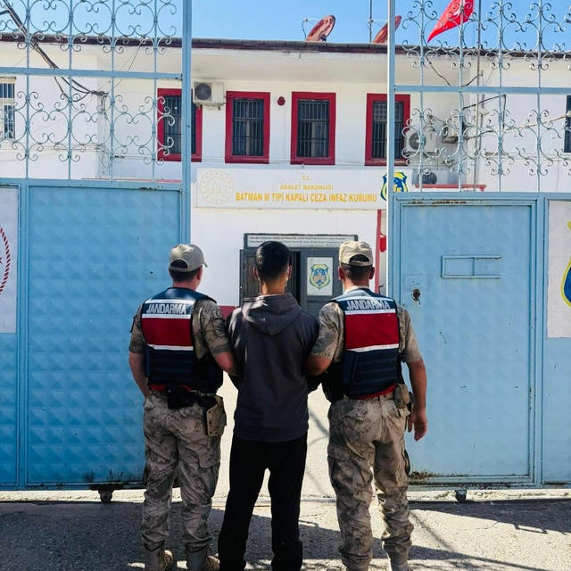 Batman'da firari 6 hükümlü yakalandı