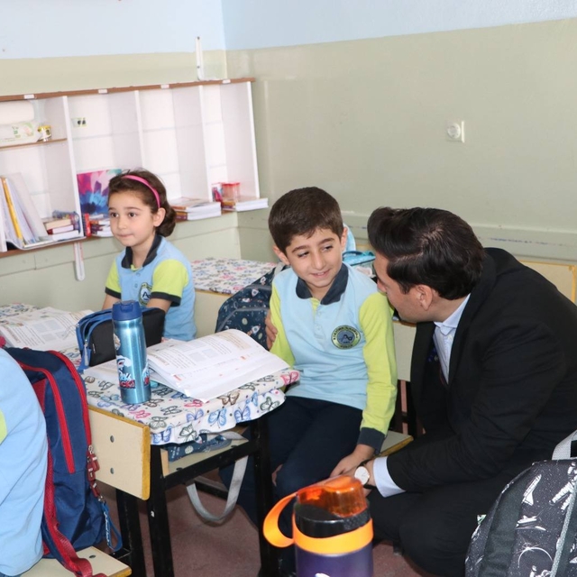 Keban Kaymakamı Atalık'tan okul ziyareti