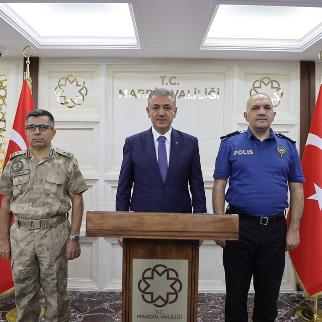 Mardin'de "Asayiş ve Güvenlik Değerlendirme Toplantısı" düzenlendi