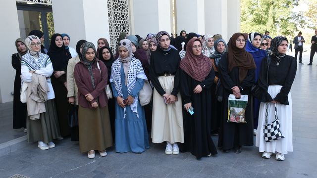 İsrail'in Küresel Sumud Filosu'na yönelik saldırısı Malatya'da protesto edildi