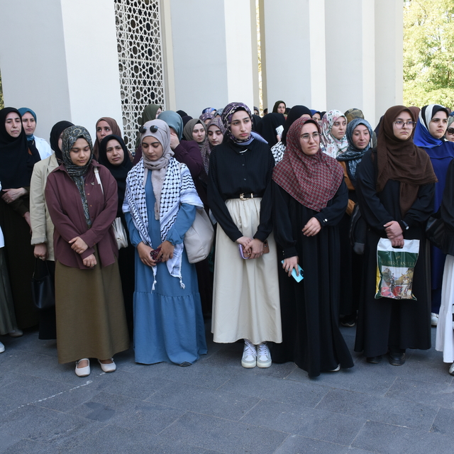 İsrail'in Küresel Sumud Filosu'na yönelik saldırısı Malatya'da protesto edi...