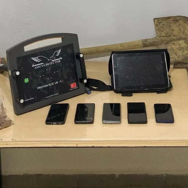 Tunceli'de izinsiz kazı yapan 5 şüpheli suçüstü yakalandı