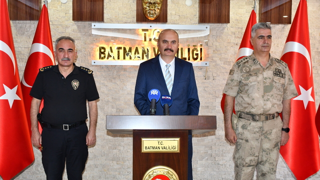 Batman'da "Asayiş ve Güvenlik Değerlendirme Toplantısı" düzenlendi