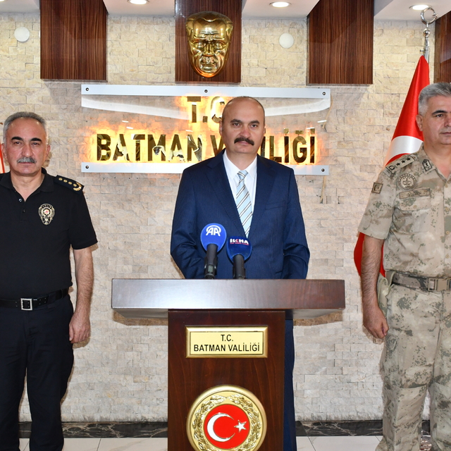 Batman'da "Asayiş ve Güvenlik Değerlendirme Toplantısı" düzenlendi