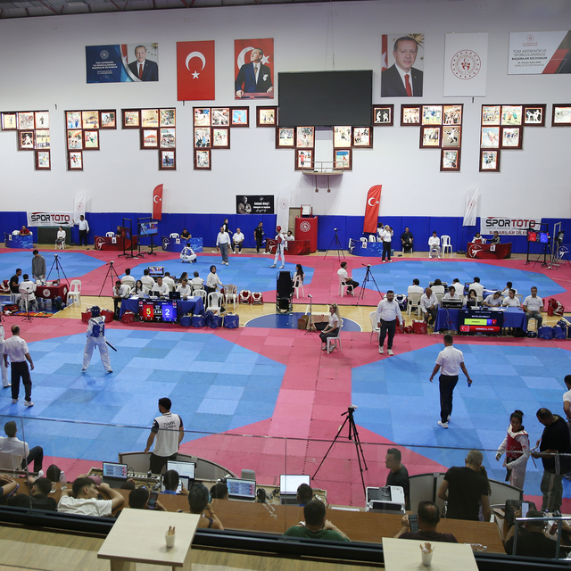Türkiye Kulüpler Tekvando Şampiyonası Alanya'da başladı
