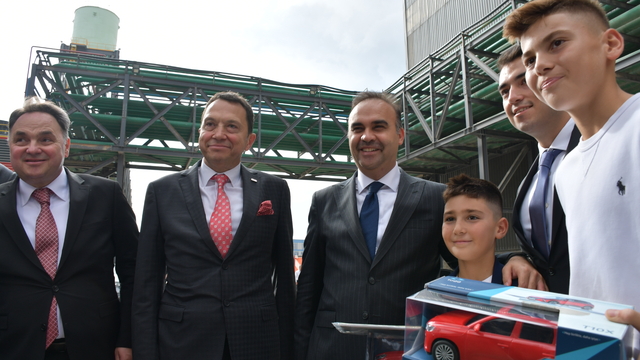 Sanayi ve Teknoloji Bakanı Kacır, Bilecik'te çelik fabrikasının açılış töreninde konuştu: