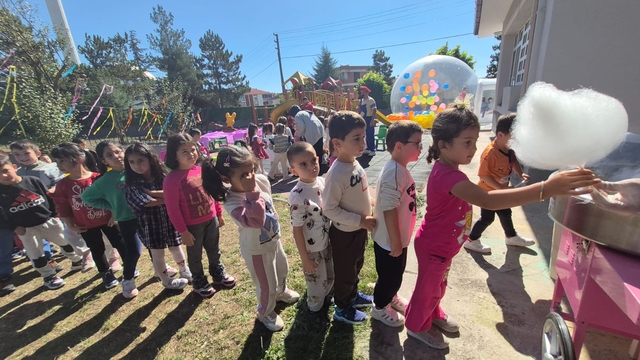 Kavak'ta okul öncesi farkındalık şenliği yapıldı