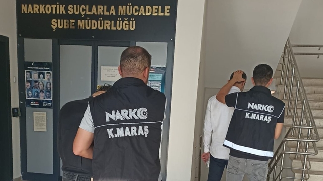 Kahramanmaraş'ta uyuşturucu operasyonunda yakalanan 2 zanlı tutuklandı