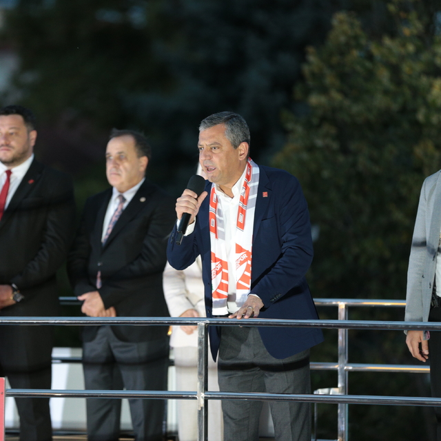 CHP Genel Başkanı Özel, partisinin Bolu mitinginde konuştu: