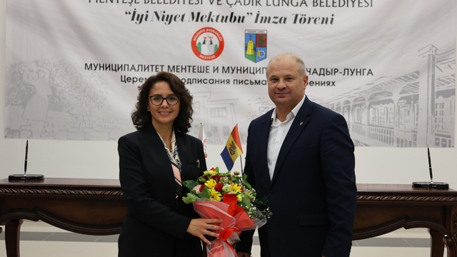 Muğla'da, Menteşe ve Çadır Lunga belediyeleri arasında iyi niyet mektubu imzalandı