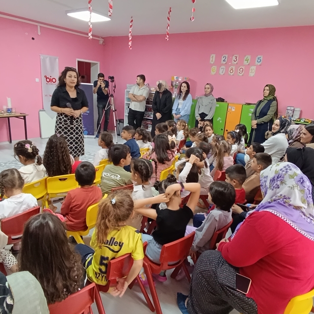 Çemişgezek'te anaokulu öğrencilerine tarım eğitimi verildi