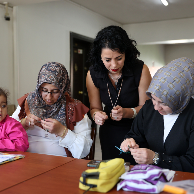 Kültürel miras taşıyıcısı kazaziye sanatını öğreterek geleceğe taşıyor