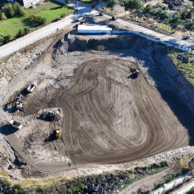 Bafra Millet Camisi inşaatında çalışmalar sürüyor