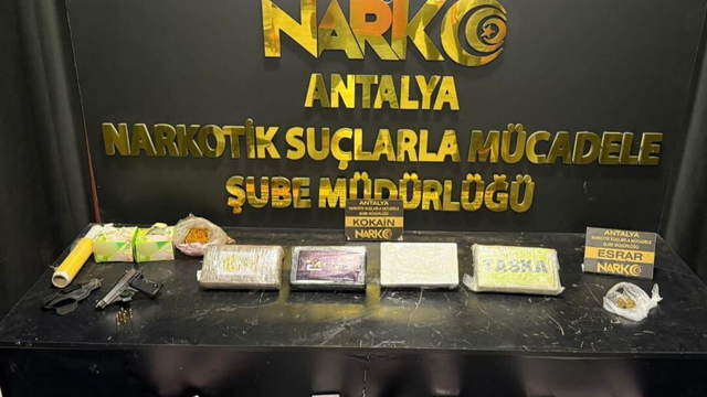 Antalya'da narkotik suçlarla mücadele sürüyor