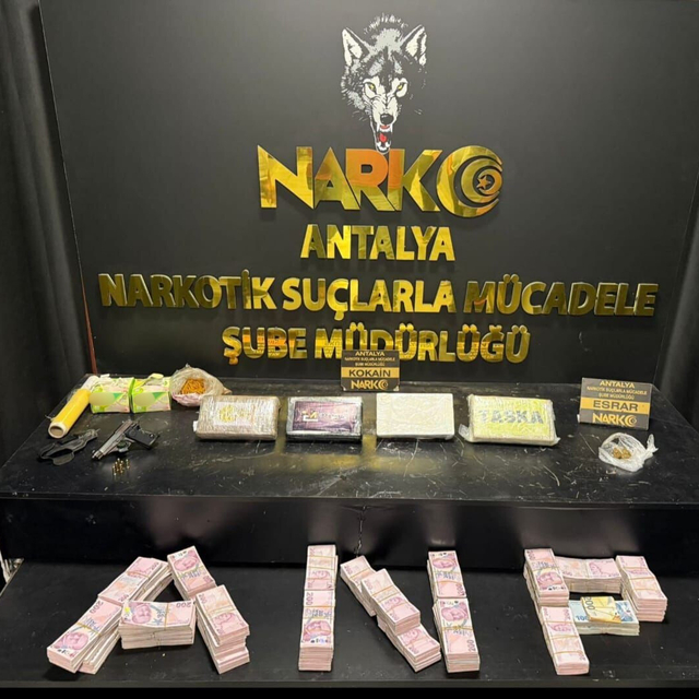 Antalya'da narkotik suçlarla mücadele sürüyor