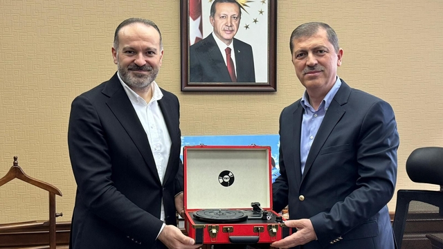 TRT Genel Müdürü Sobacı'dan AK Parti Tokat Milletvekili Arslan'a ziyaret