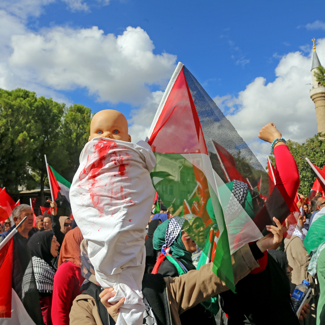 Muğla'da İsrail'in Gazze'ye yönelik saldırıları protesto edildi
