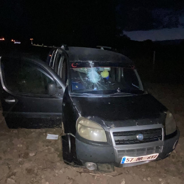 Sinop'ta trafik kazasında 1 kişi yaralandı