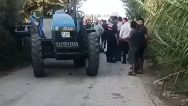 Traktörün çapasına çarpan motosikletin sürücüsü öldü