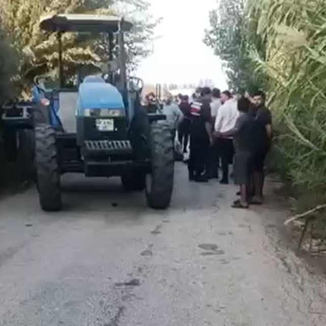Traktörün çapasına çarpan motosikletin sürücüsü öldü