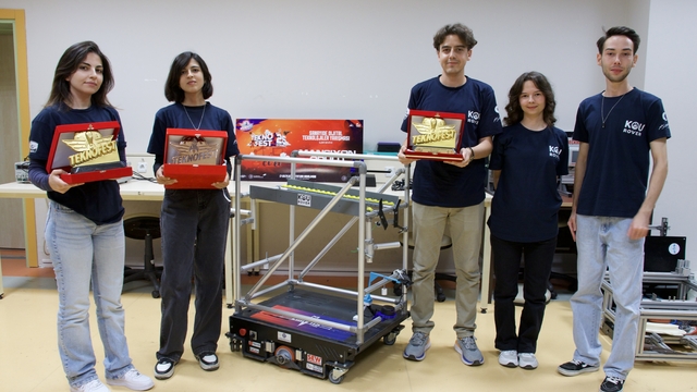 TEKNOFEST şampiyonu KOU Rover Takımı, Avrupa sahnesine hazırlanıyor