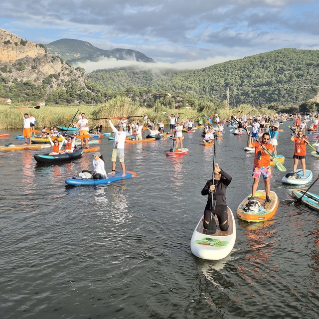 Muğla'da "6. Kano Fest 2025" etkinliği düzenlendi