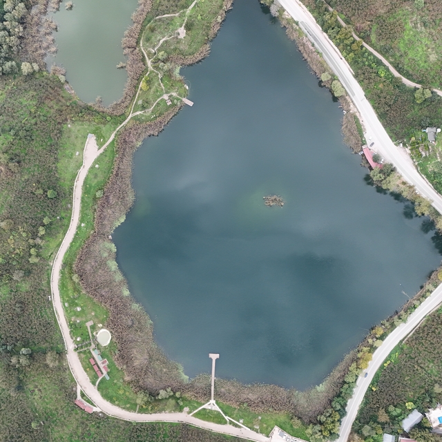 Doğal güzelliğiyle öne çıkan Gaga Gölü'nü 9 ayda 200 bin kişi ziyaret etti