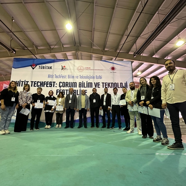 "Hitit TechFest: Çorum Bilim ve Teknoloji Festivali" 10 binden fazla ziyare...
