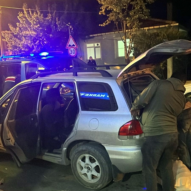 Tekirdağ'da projektörle tavşan avlayan 2 kişi yakalandı